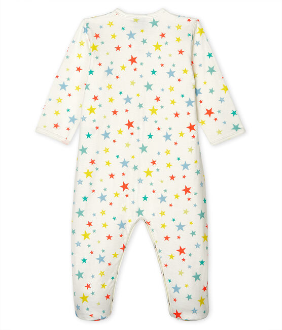 Pijama de túbico para bebé blanco MARSHMALLOW/blanco MULTICO