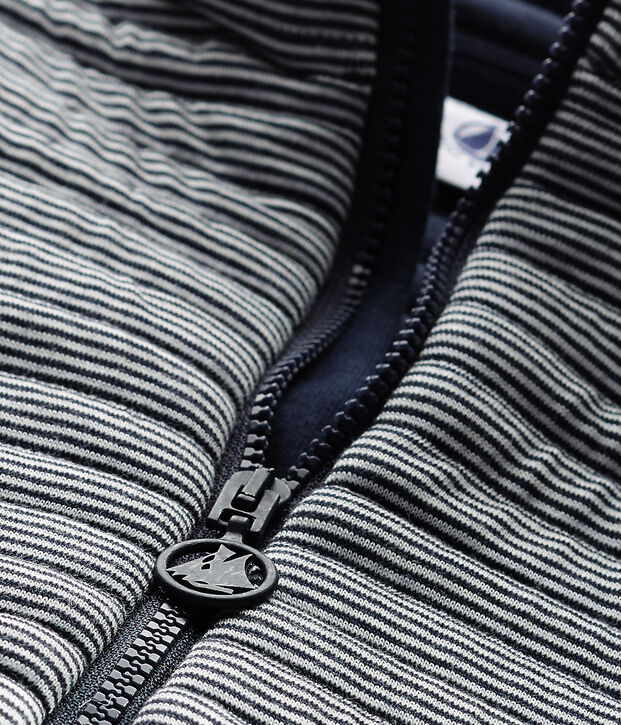 Doudoune sans manches gar&ccedil;on azul/blanco