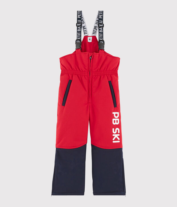 Pantal&oacute;n de esqu&iacute; para ni&ntilde;o/ni&ntilde;a rojo/azul