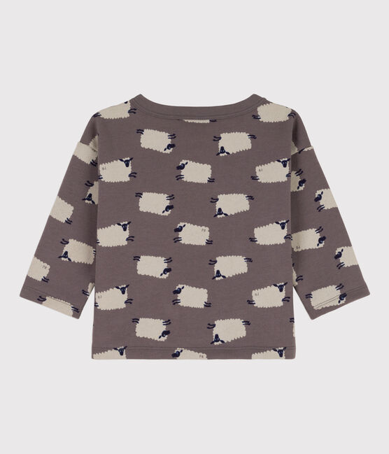 Sudadera de felpa con estampado de ovejas para bebé BONGRIS/ MULTICO