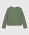 Cárdigan de túbico acolchado para mujer verde CROCO