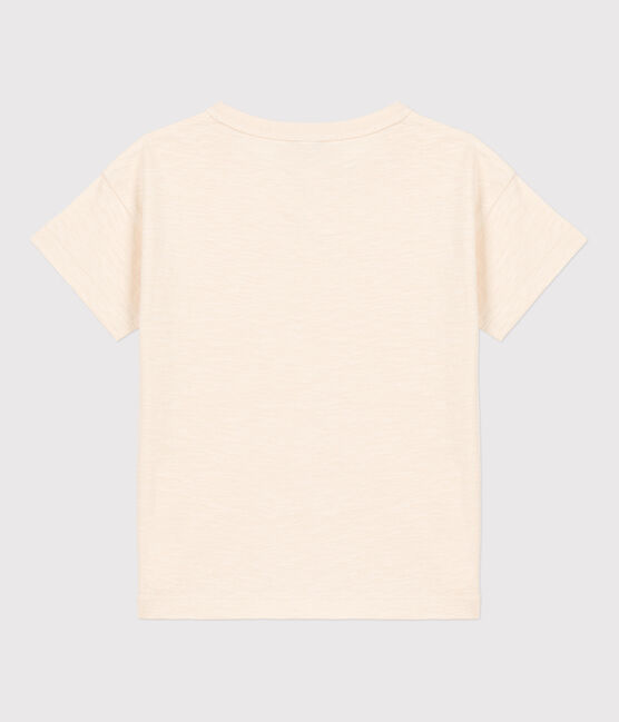 Camiseta de algodón de manga corta para niño crudo AVALANCHE