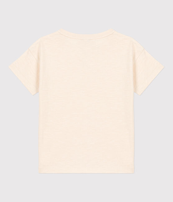 Camiseta de algodón de manga corta para niño crudo AVALANCHE