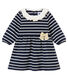 Vestido marinero para bebé niña
