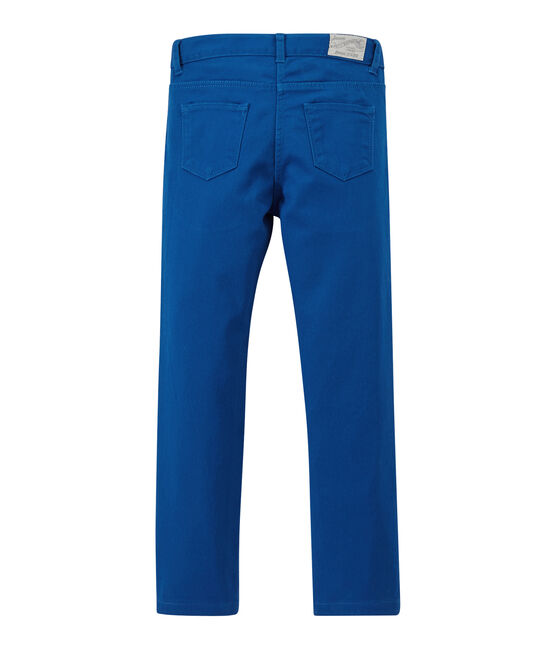Pantalón para niña en jean colorido azul PERSE