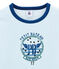 Pijama para niño azul LIMOGES/blanco MULTICO