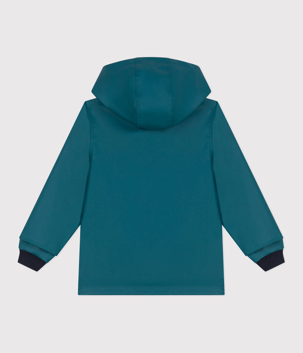 Chubasquero emblem&aacute;tico para ni&ntilde;o verde