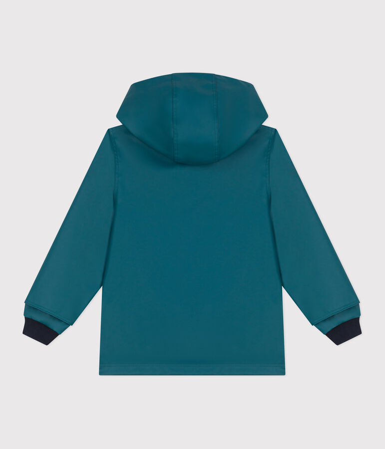 Chubasquero emblem&aacute;tico para ni&ntilde;o verde