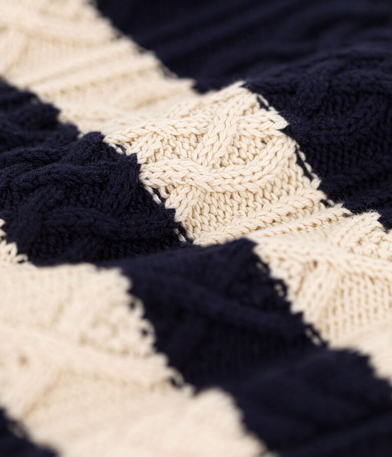 Jersey irland&eacute;s de algod&oacute;n a rayas para ni&ntilde;o/ni&ntilde;a azul SMOKING/ AVALANCHE