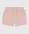 Pantalón corto moderno para bebé rosa SALINE
