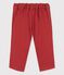 Bonito pantalón de sarga de bebé marron OMBRIE
