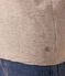 Camiseta de algodón con cuello vuelto para mujer gris CHATON CHINE