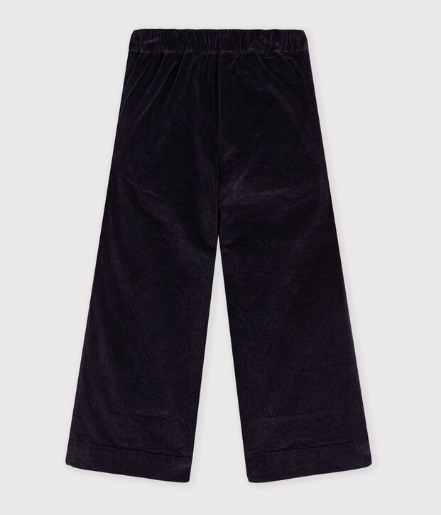 Pantalones de terciopelo de pierna ancha para ni&ntilde;os SMOKING