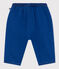Pantalón de algodón lyocell para bebé azul INCOGNITO