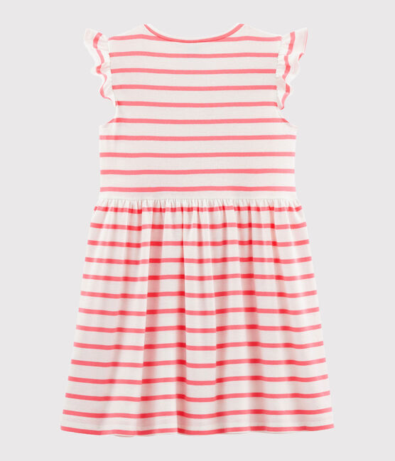 Vestido de niña blanco MARSHMALLOW/rosa CUPCAKE
