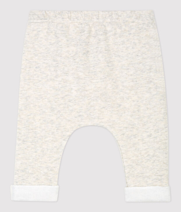 Pantal&oacute;n de beb&eacute; gris de mezclilla de punto de jersey de algod&oacute;n org&aacute;nico MONTELIMAR CHINE