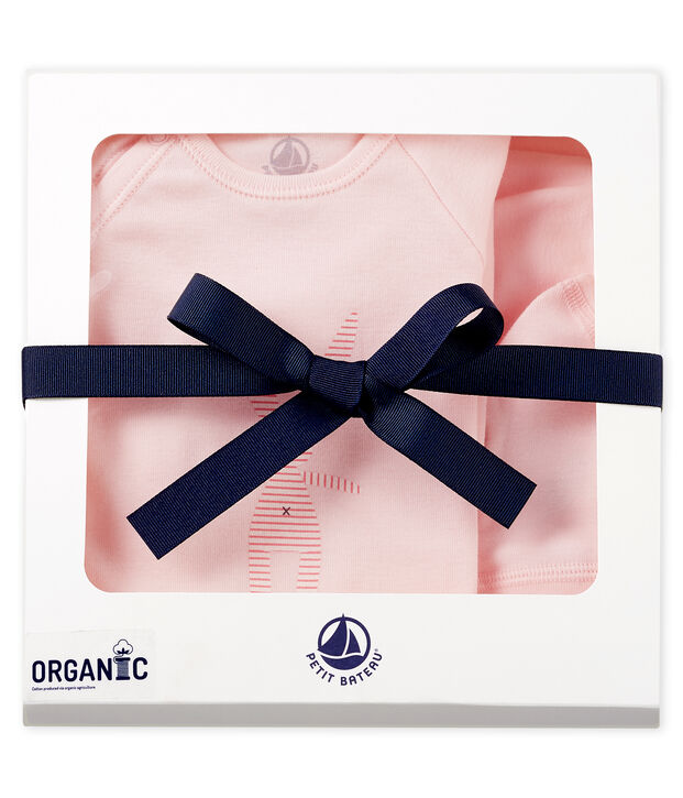 Estuche de regalo de nacimiento de punto para beb&eacute; multicolor