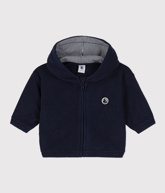 Sudadera de tejido polar para bebé azul SMOKING