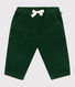Pantalón de pana lisa para bebé