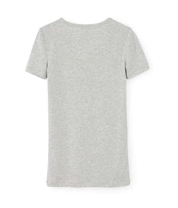 Camiseta ic&oacute;nica para mujer gris