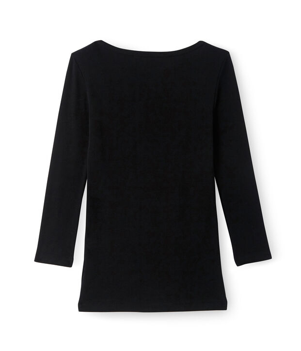 Camiseta ic&oacute;nica para mujer negro Noir