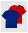 Lote de 2 camisetas de canalé de bebé niño variante 1