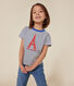 Camiseta infantil de punto de manga corta