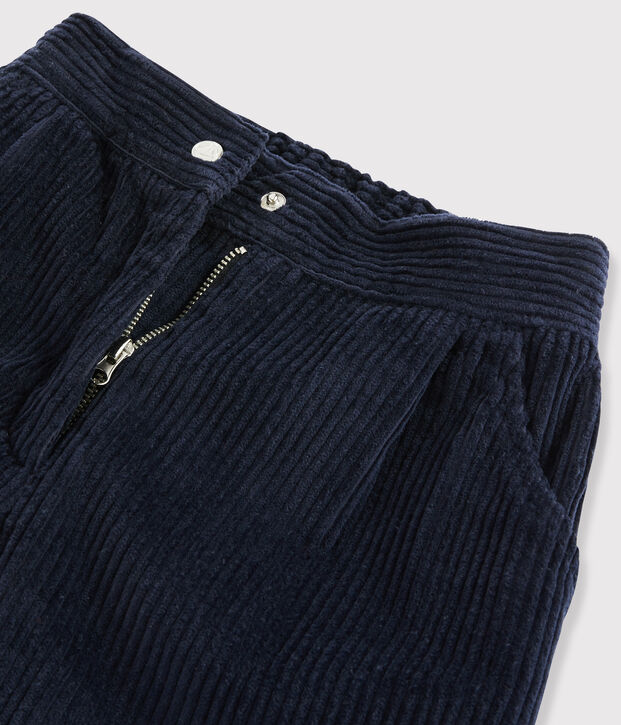 Pantal&oacute;n de terciopelo para ni&ntilde;a SMOKING