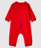 Mono largo de algodón para bebé niño/niña rojo TERKUIT