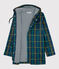 Impermeable unisex azul LIMOGES/blanco MULTICO