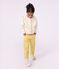 Chaleco infantil liso de borreguito MILK