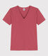 Camiseta L'ICONIQUE de algodón con cuello de pico para mujer