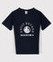 Camiseta deportiva de niño azul SMOKING