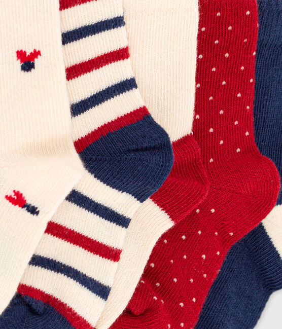 Juego de 5 pares de calcetines para bebé variante 1