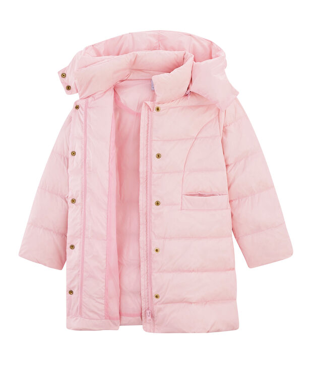 Plumas infantil de plum&oacute;n para ni&ntilde;a rosa