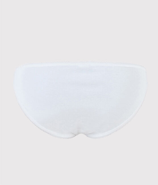 Braguita de culto de mujer blanco ECUME
