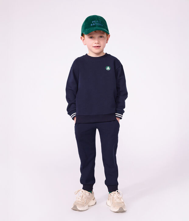 Sudadera infantil lisa de algod&oacute;n SMOKING