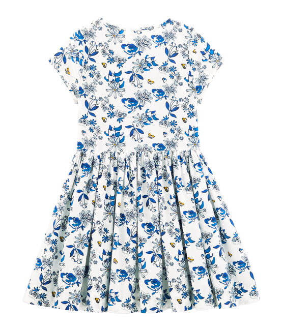 Vestido infantil para niña blanco MARSHMALLOW/blanco MULTICO