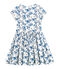 Vestido infantil para niña blanco MARSHMALLOW/blanco MULTICO