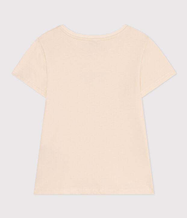 Camiseta de punto ligero para ni&ntilde;a azul/azul