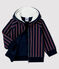 Sudadera con capucha para bebé niño azul SMOKING/blanco MULTICO