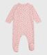 Pijama de felpa cepillada con estampado para bebé