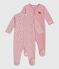 Juego de pijamas de algodón estampado para bebé variante 1
