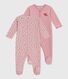 Juego de pijamas de algodón estampado para bebé