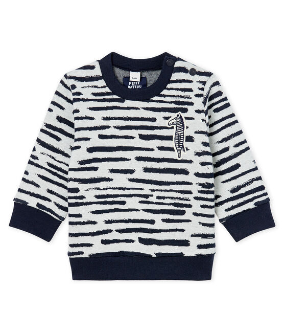 Sudadera de bebé unisex Jean Jullien blanco MARSHMALLOW/ DASH