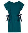 Vestido manga corta para mujer verde PINEDE