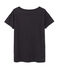 Camiseta maxi para mujer en túbico extrafino chiné gris CITY CHINE