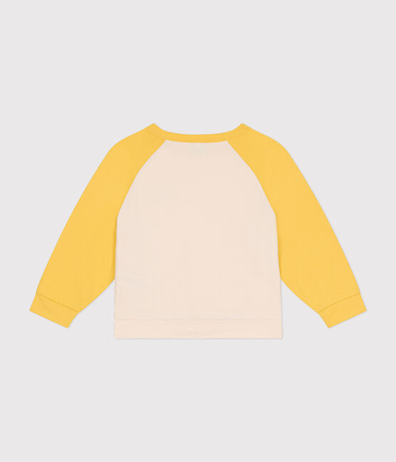 Sudadera infantil de felpa ligera amarillo AVALANCHE/ NECTAR