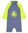 Mono ecorresponsable para bebé niña/niño azul SURF/blanco MARSHMALLOW
