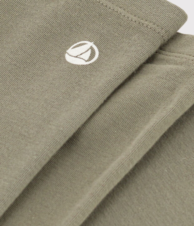 Leggings de punto y elastano para ni&ntilde;a verde